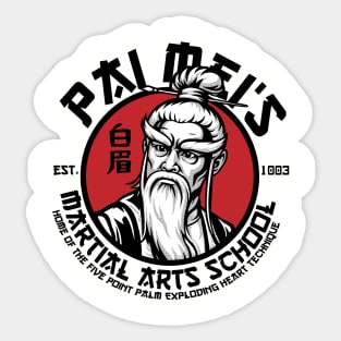 Pai Mei's - Martial arts school Sticker